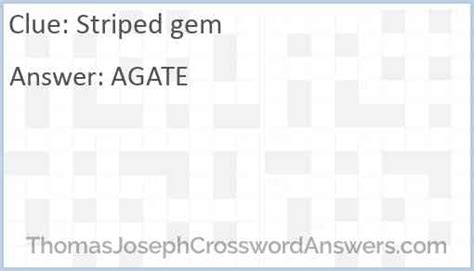 GEM crossword clue